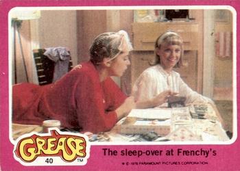 The sleep-over at Frenchy's 