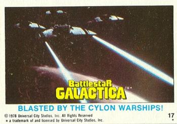 Blasted by the Cylon Warships! 