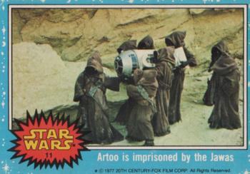 Artoo is imprisoned by the Jawas 