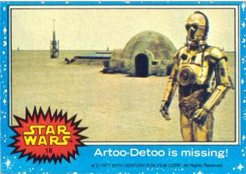 Artoo-Detoo is missing! 