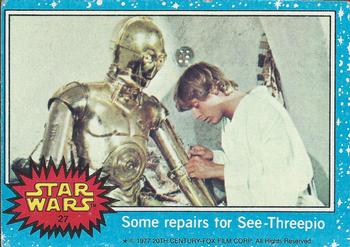 Some repairs for See-Threepio 