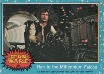 Han in the Millennium Falcon 