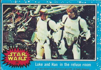 Luke and Han in the refuse room 