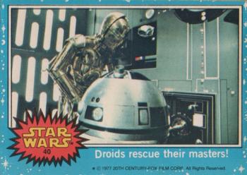 Droids rescue their masters! 