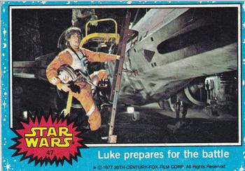 Luke prepares for the battle 