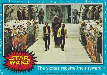 The victors receive their reward 