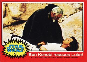 Ben Kenobi rescues Luke! 