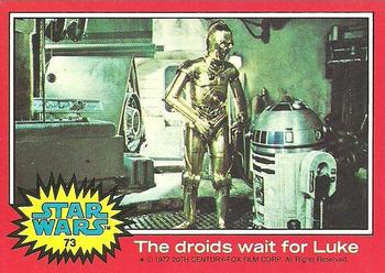 The droids wait for Luke 