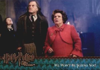 We Won't Be Seeing You! 