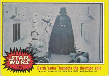 Darth Vader inspects the throttled ship 