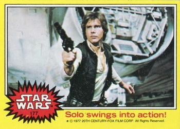 Solo swings into action! 