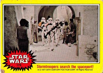Stormtroopers search the spaceport! 
