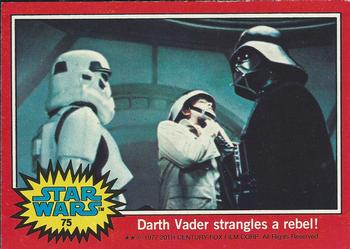 Darth Vader strangles a rebel!