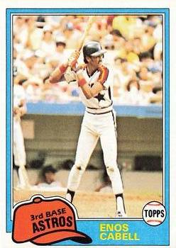 #45 Enos Cabell