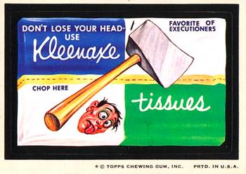 Kleenaxe Tissues