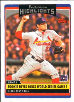 Rookie Reyes Rules World Series Game 1