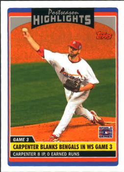 Carpenter Blanks Bengals in WS Game 3