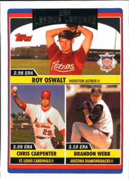 2006 NL ERA Leaders (Roy Oswalt / Chris Carpenter / Brandon Webb)
