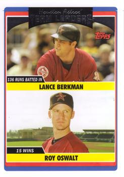 Astros Team Leaders (Lance Berkman / Roy Oswalt)