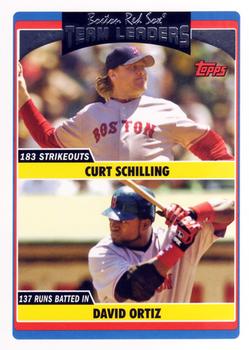Red Sox Team Leaders (Curt Schilling / David Ortiz)