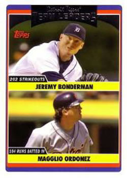 Tigers Team Leaders (Jeremy Bonderman / Magglio Ordonez)