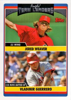 Angels Team Leaders (Jered Weaver / Vladimir Guerrero)