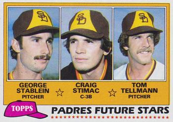 Padres Future Stars (George Stablein / Craig Stimac / Tom Tellmann)