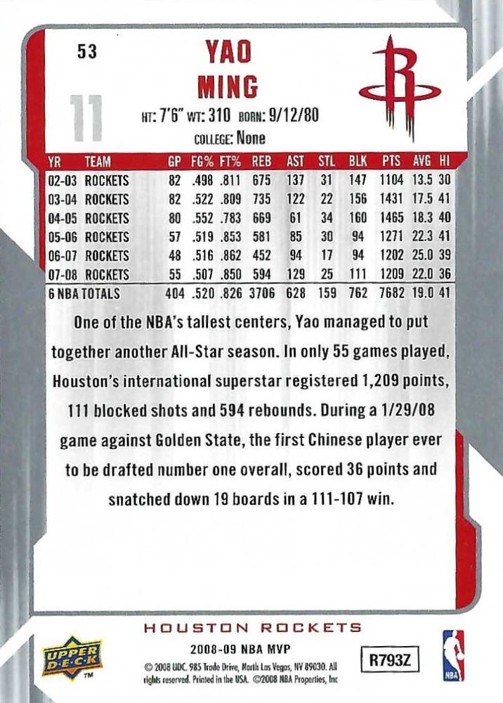 Card back