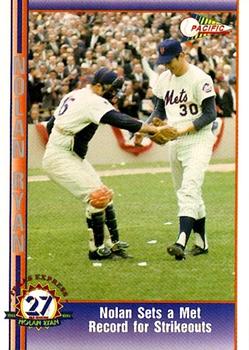 Nolan Sets a Mets Record for Strikeouts 