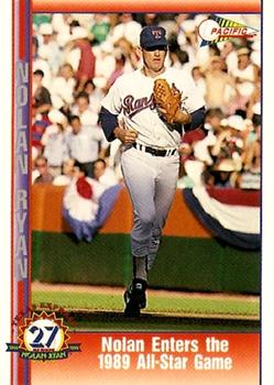 Nolan Enters the 1989 All-Star Game 