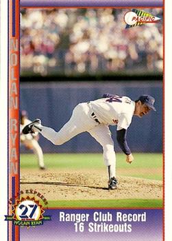 Ranger Club Record 16 Strikeouts 
