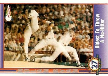 Oldest to Throw a No-Hitter 