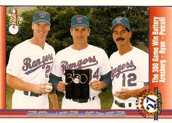 Brad Arnsberg / Nolan Ryan / Geno Petralli 