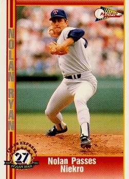 Nolan Passes Niekro 