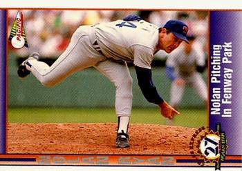 Nolan Pitching in Fenway Park 
