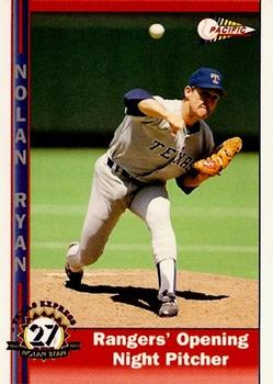 Rangers' Opening Night Pitcher 