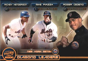Roger Cedeno / Rickey Henderson / Mike Piazza