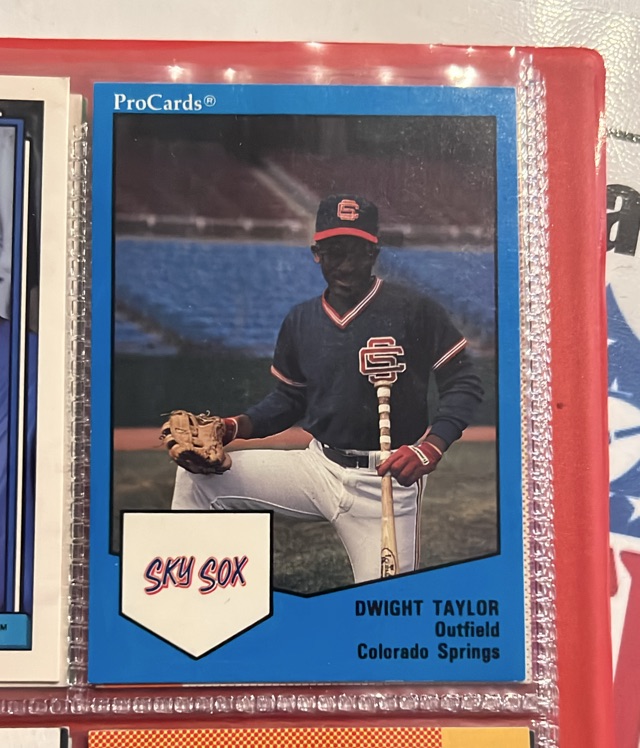 Dwight Taylor (Colorado Springs Sky Sox)