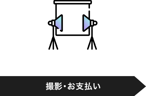 撮影・お支払い