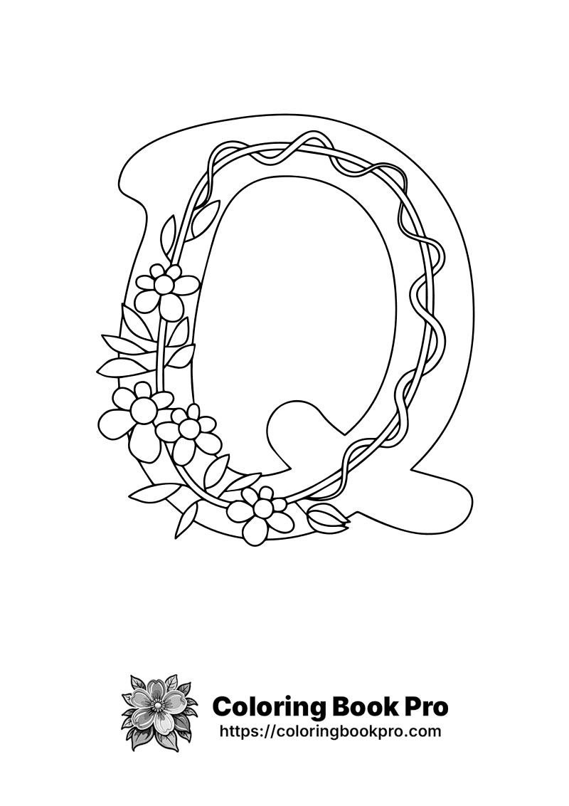 A black and white picture of the letter O. icon