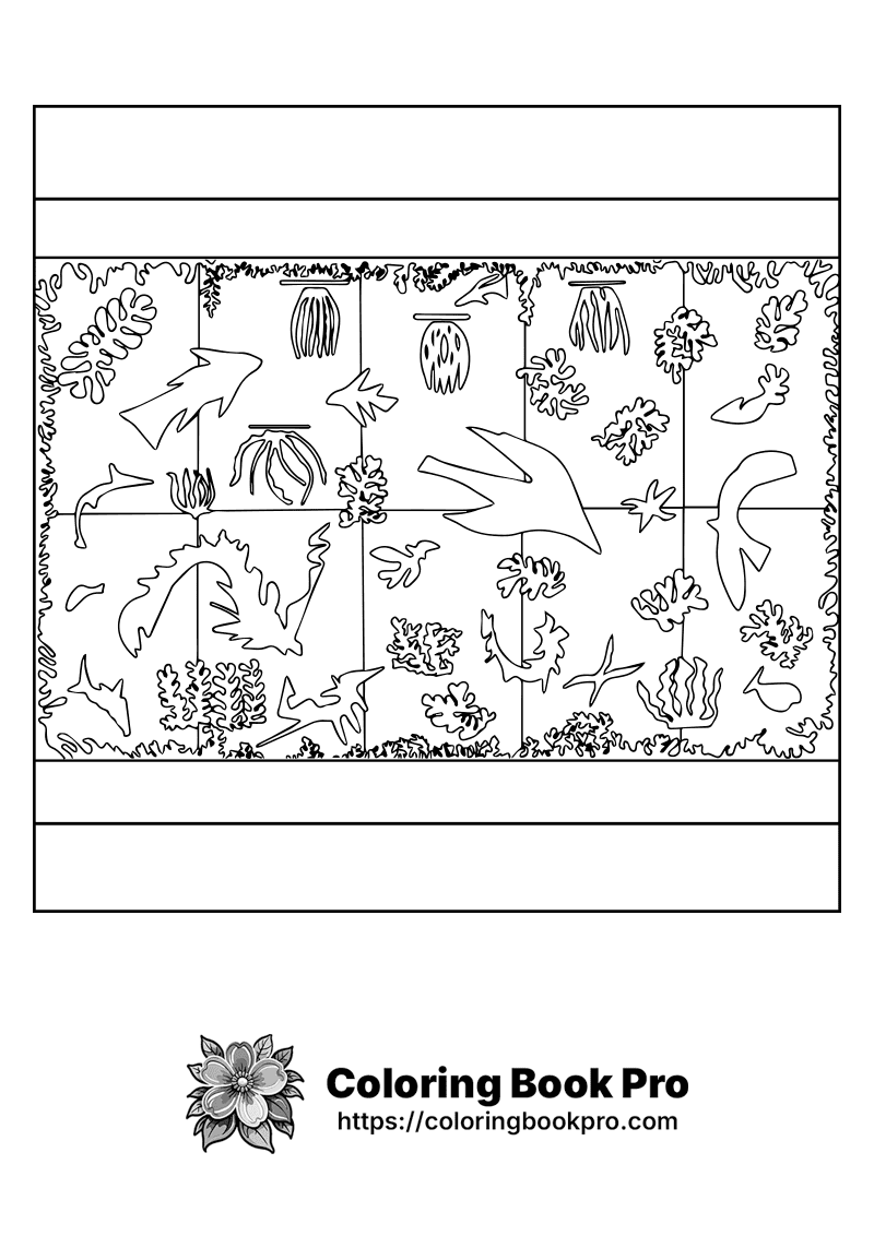 A black and white picture of birds and plants. icon