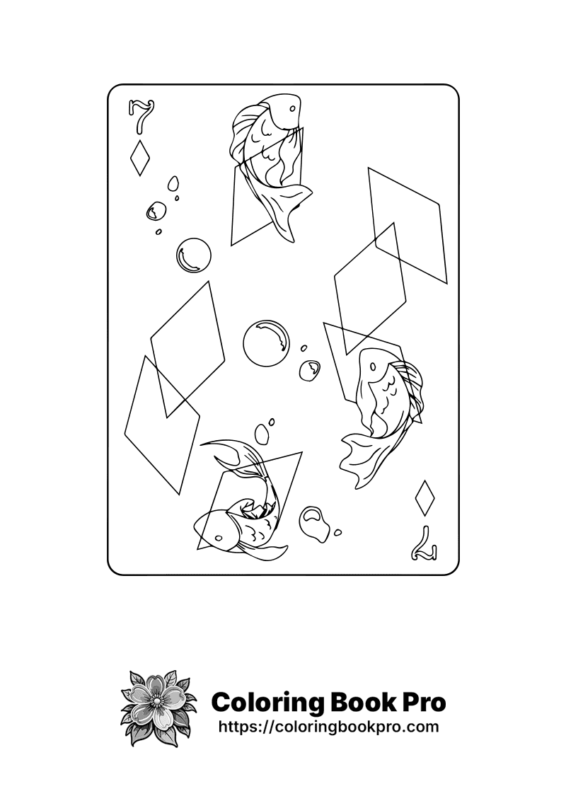A black and white picture of fish and diamonds. icon