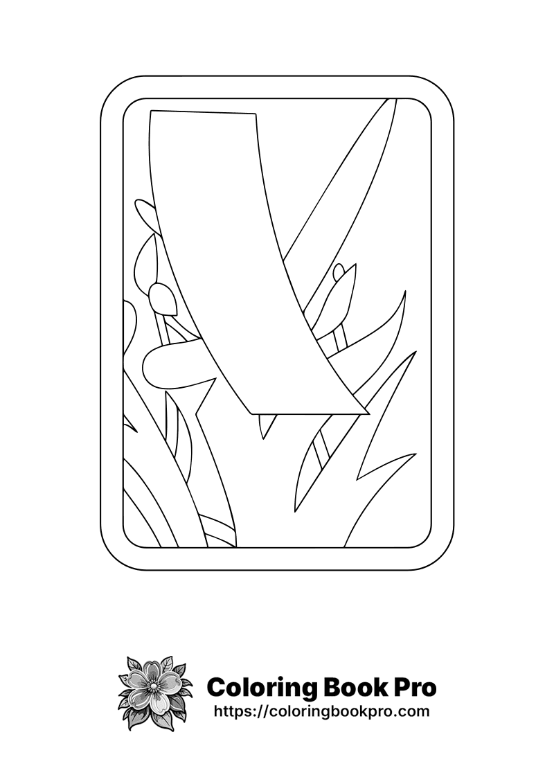 A square picture with a plant in it. icon