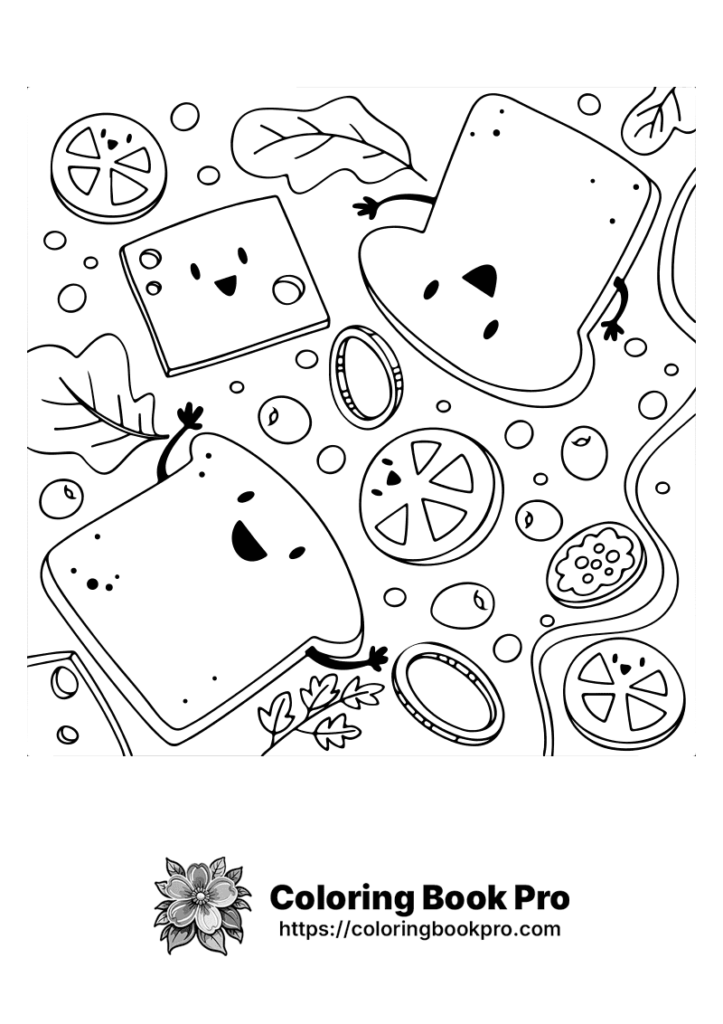 A black and white picture of slices of bread. icon