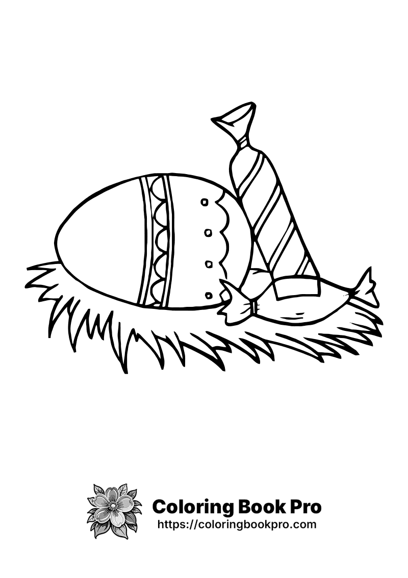 A black and white drawing of a fish and a hat. icon