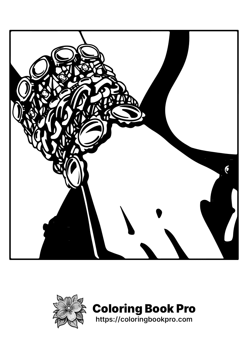 A black and white image of a woman's head. icon