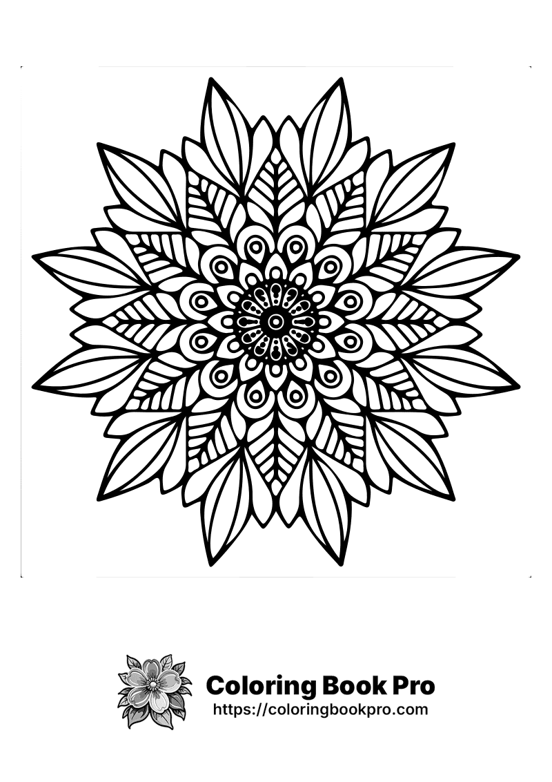 a black and white image of a flower icon