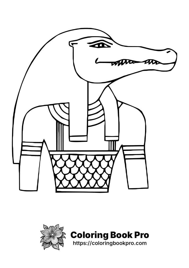A cartoon drawing of a large alligator. icon