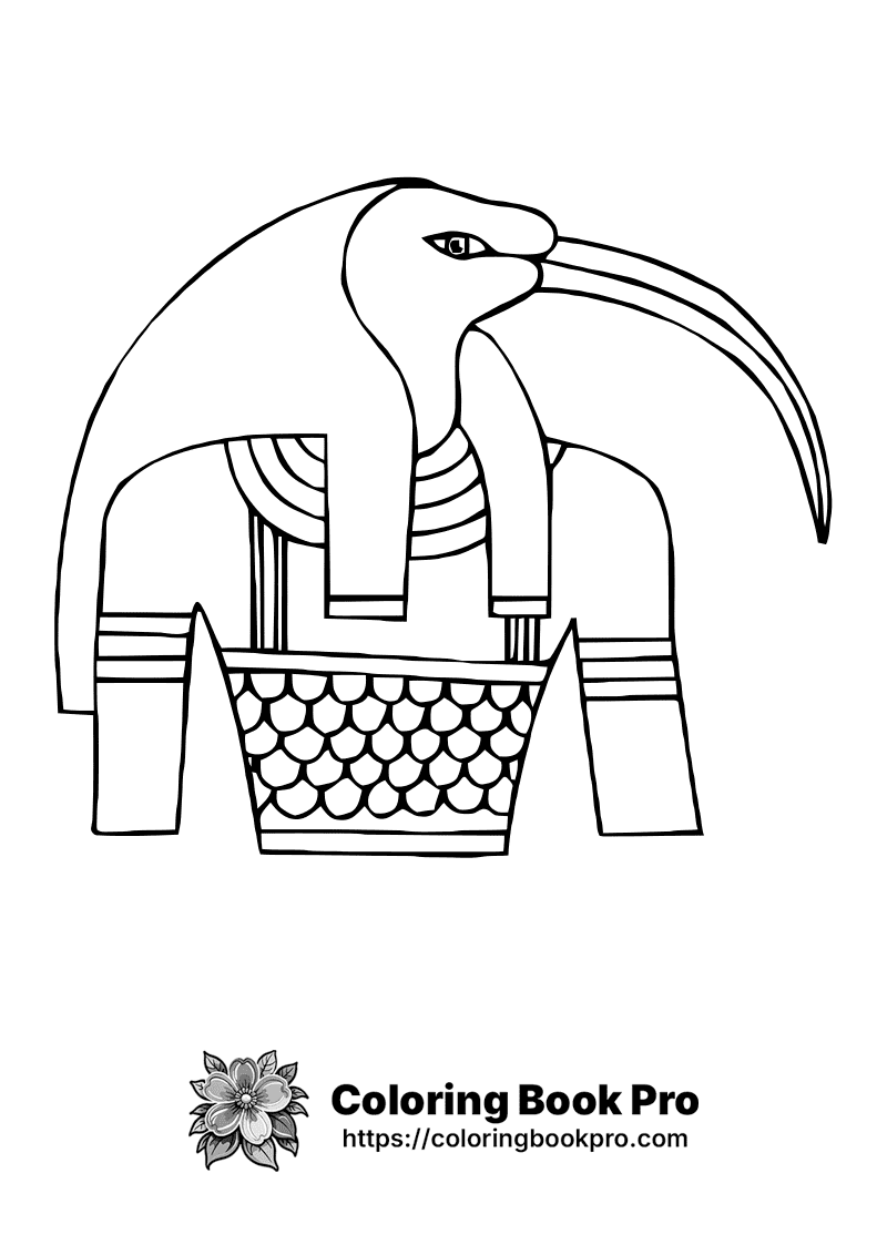 An elephant with a long beak standing on a platform. icon