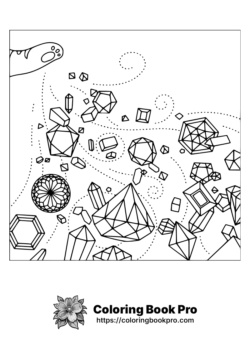 A black and white drawing of a lot of shapes. icon